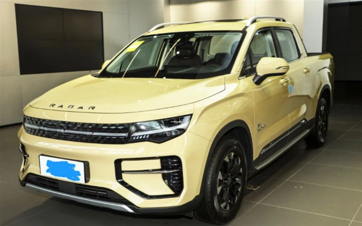 2023 Chinese Geely Radar Rd6 550km Electric Pickup Truck Truck 4 Doors 5 Seats Camper